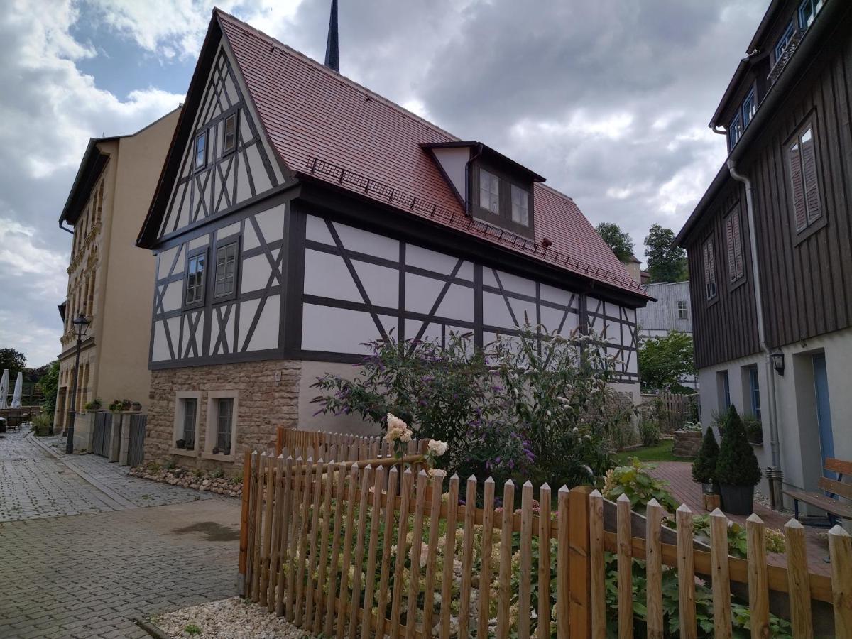 Aussergewoehnliches, Historisches, Spaetgotisches Wohnhaus Von 1519, Gries 5 Гера Экстерьер фото